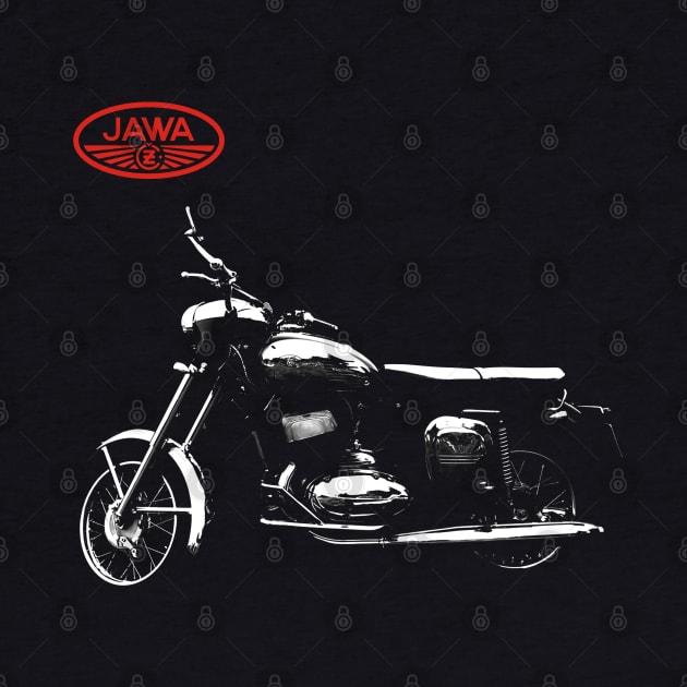 jawa 350 - 1957 by hottehue